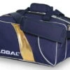 900Global 2 Ball Travel Tote Blue/Gold