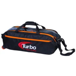 Turbo Pursuit Slim Triple Tote Orange/Black