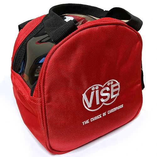 Vise Clear Top Red Add-On Bag 3 Vise Clear Top Red Add-On Bag